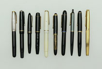 Füllfederhalter Montblanc, Pelikan & Parker.