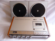 Philips Kassettendeck N 2400 Bj. 1971-1976