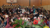 Abschiedsfeier in der Turnhalle