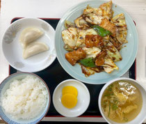 <ホイコーロー定食>