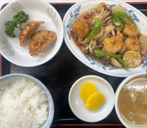 <えびの甘炊き定食>