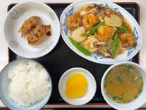 <えびの甘炊き定食>