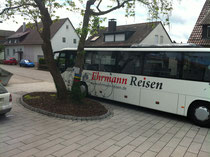 Bus der Firma Ehrmann Reisen