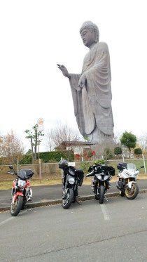 牛久大仏に到着
