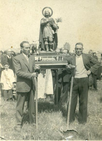 1957. campo del Ejido. Félix Otero Otero