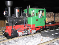 Kleine Dampflokomotive