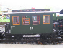 Grüner Personenwagen