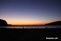 Sonnenuntergang in der Bucht von San Juan del Sur