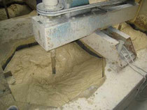 工程３ 水簸 すいひ 陶芸用磁器粘土の二股製土 九谷焼 坏土製造
