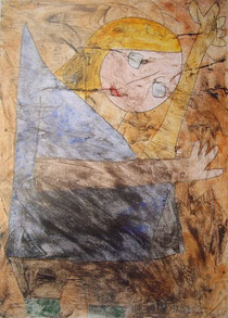 Paul Klee: Engel, noch tastend