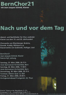 Nach und vor dem Tag, März 2006