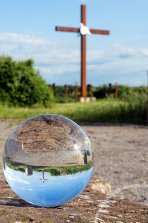 Halde Sachsen, Zeche, Kugel, Glaskugel,Foto, Fotografie, Bild, Digitalfoto