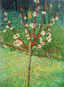 ゴッホ「花咲くアーモンドの木」