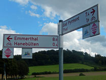 Emmer-Radweg - Ausschilderung