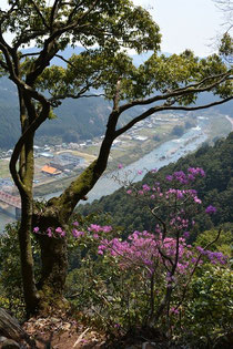 美濃市鶴形山展望台