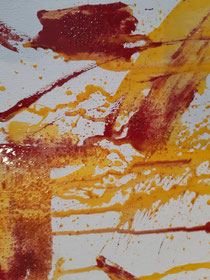 "Golden rain II", 29 cm × 29 cm, 2021