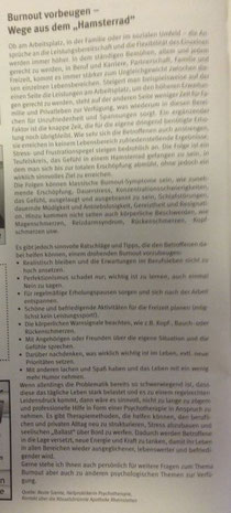 Burnout vorbeugen – Wege aus dem „Hamsterrad“
