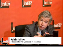 Alain MINC sur France Inter