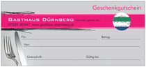 Beispielgutschein