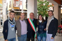 3Visi e il vice sindaco G.Gentilini
