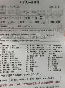 大和郡山市 脊柱管狭窄症症例