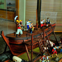 Es gab natürlich auch afrikanische Piraten; das Piratenmuseum in Tana hat aber nur diesen einen an Bord.