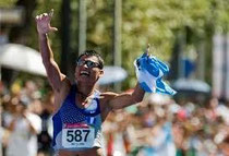 Erick Barrondo bei den Pan American Games 2011 (copyright: guateagenda.com)