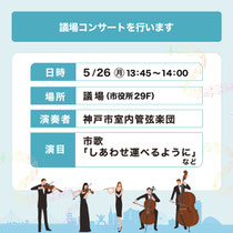 神戸市室内管弦楽団 神戸市議会議場コンサート