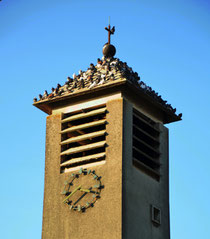Clocher de l'église de Voyennes