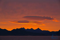 Sonnenuntergang auf den Lofoten