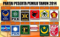 Parteien Indonesien 2014