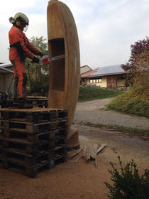 Mehr Raum für Bienen, die Kunst Banane