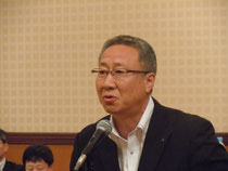 中央執行委員に選出された今倫康氏