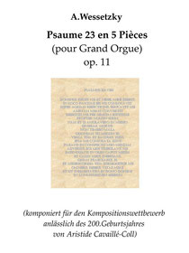 Psaume 23 en 5 Pièces (pour Grand Orgue)