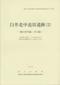 『白井北中道Ⅲ遺跡（２）：縄文時代編』