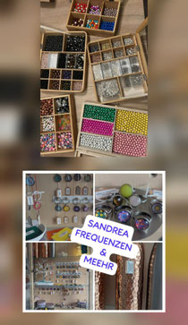 Gestalte deinen persönlichen Frequenzschmuck 😊 abgestimmt auf deine Bedürfnisse 🪄 Der Energieausgleich für den Workshop beträgt 95€🫶 Inkl.: 2 Frequenzprogramme "SANDREA" auf Edelstahlperlen ☀️ Lava-, Kupfer-, Edelstein -, Holz-, Glas- und Schmuckperlen 💞 Ätherische Öle von Young Living 💜 individuelle Beratung und ein Geschenk 🎁                     