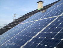 9 kWp, Luxor Module 250 W, Wechselrichter Kaco Powador, Gestell von K 2