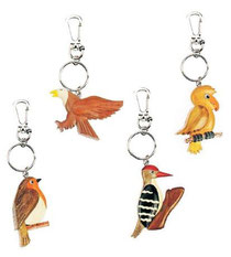 Bild Schlüsselanhänger Vögel groß Nr. PHSAV8603 aus Holz