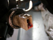 Leaking pressure switch