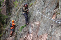 Walther Keiderling Klettersteig in Erlabrunn/ Erzgebirge