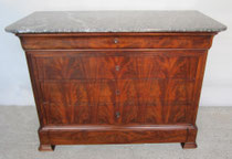 Commode Louis Philippe ancienne en acajou