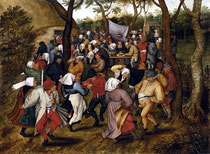 Les noces paysannes - BRUEGHEL le Jeune (v.1600)