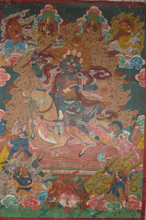 Palden Lhamo Thanka, Tibet, 19th Century