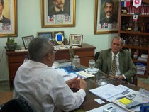 Señor José Almonte al frente