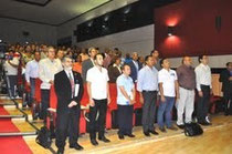 Parte del público asistente al acto de apertura