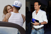 Marc Anthony es sumamente celoso con su familia, por lo que no tolera que Casper Smart comparta con sus hijos.(Archivo/Montaje)