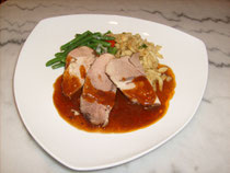 z.B. feiner Schweinebraten