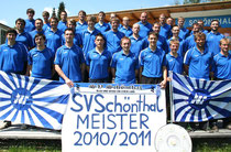 In der Saison 2010/2011 war es endlich soweit: Der Schönthaler Sportverein wurde A-Klassen-Meister