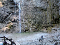 Nixenfall in Weißenbach mit Nixe