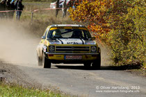Berlandy/Schaaf im Opel Ascona A.